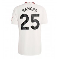 Fotbalové Dres Manchester United Jadon Sancho #25 Alternativní 2023-24 Krátký Rukáv